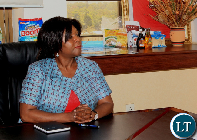 Finance Minister Margaret Mwanakatwe