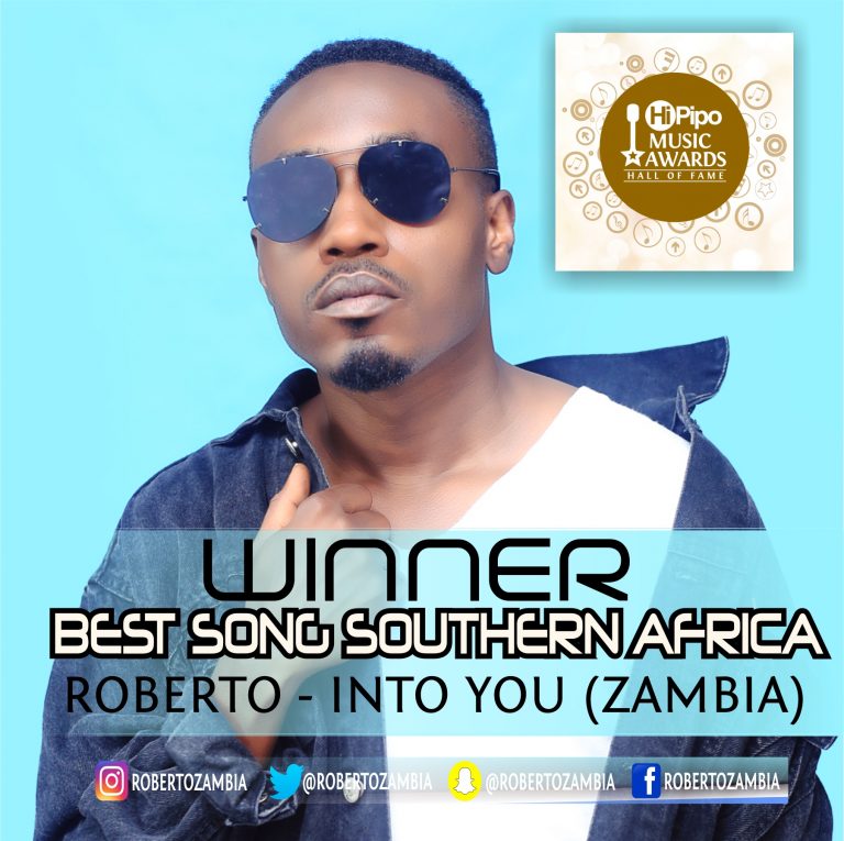 Roberto picks up another international award for Zambia