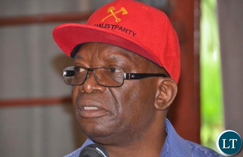 Socialist Party interim General Secretary Cosmas Dr Musumali
