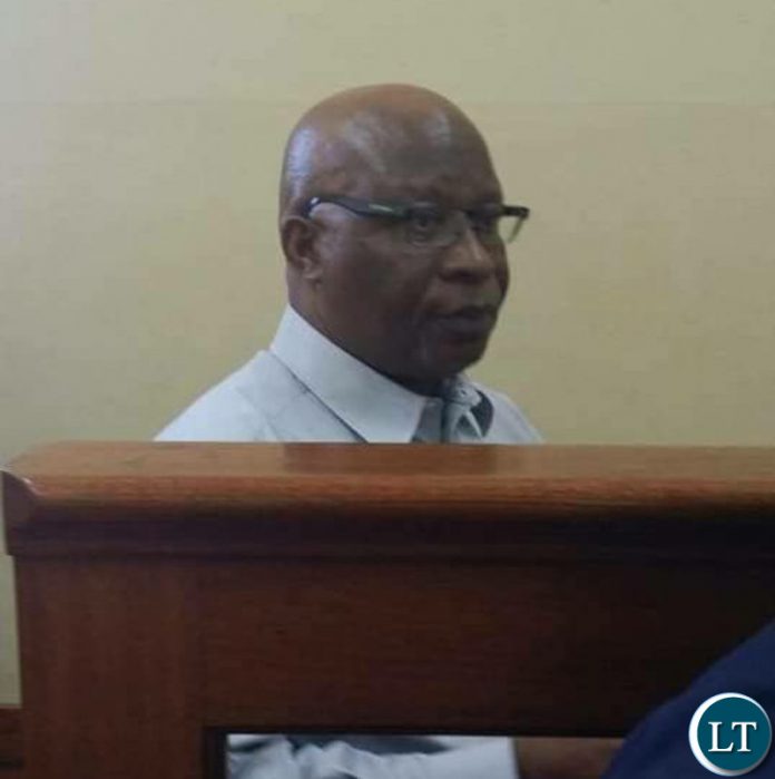 Dr Nevers Mumba in court before he was convicted and sentenced