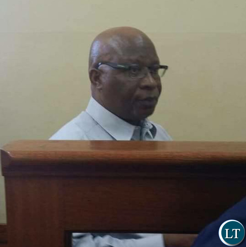 Dr Nevers Mumba in court before he was convicted and sentenced