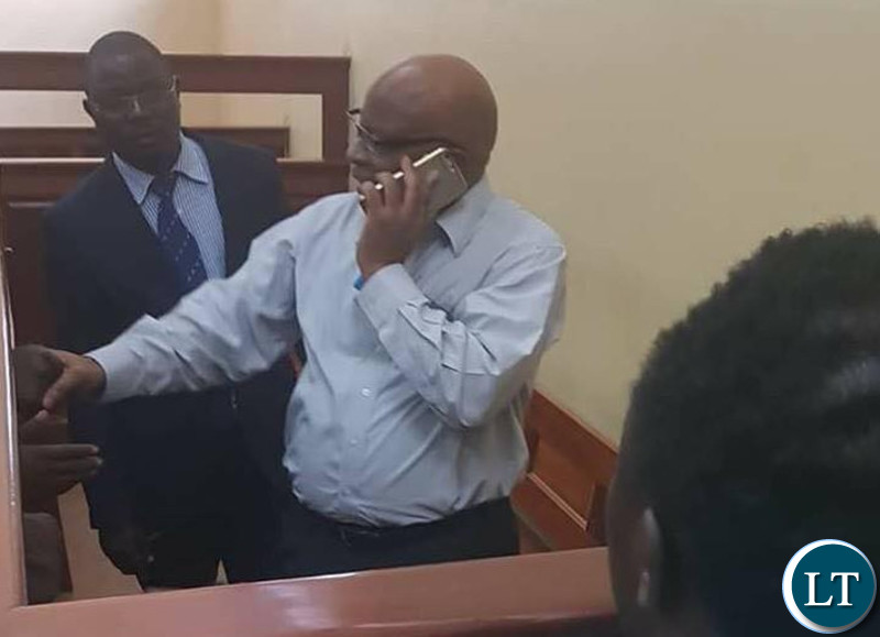 Dr Nevers Mumba in court