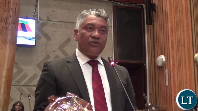 Justice Minister Given Lubinda