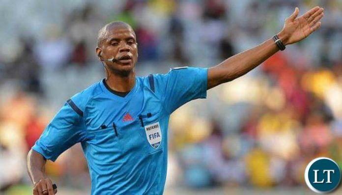Zambian referee Jan Sikazwe