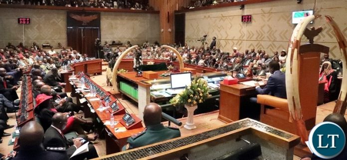 President Edgar Lungu address in Parliament for the State of the Nation Address on the Application of National values and Principles 8I2674