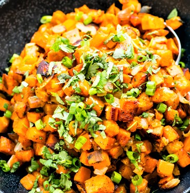 In The Kitchen with Kanta: Sweet potato with coriander and lime