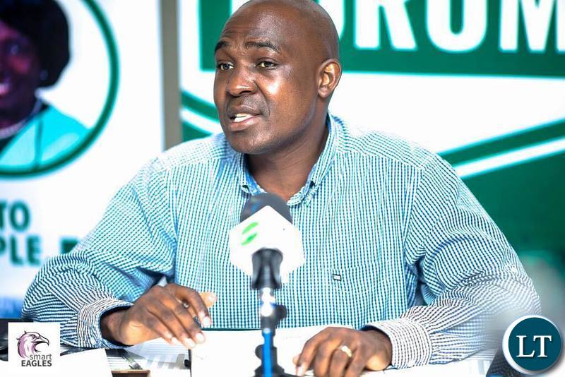 Copperbelt Province Minister Japhen Mwakalombe