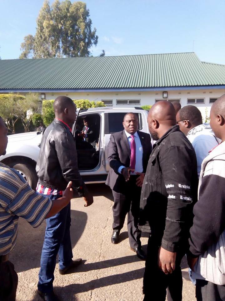 No insecure Politician will shut us up, says Harry Kalaba as he visits hospitalized Kambwili