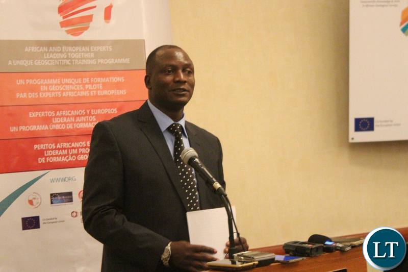 MINES Minister Richard Musukwa