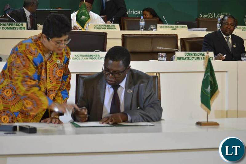 Foreign Affairs Minister Joseph Malanji