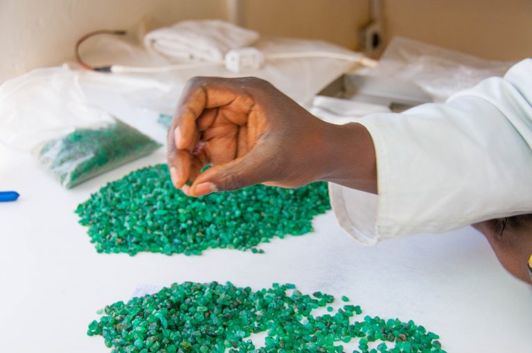 Emeralds from the Kagem mine sold at auction for a total of US$10.8 million