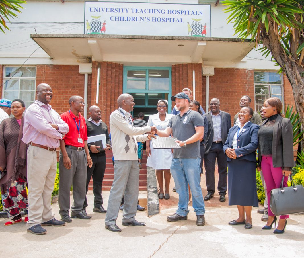 Stanbic Bank revamps UTH childrens ward with K800,000 facelift