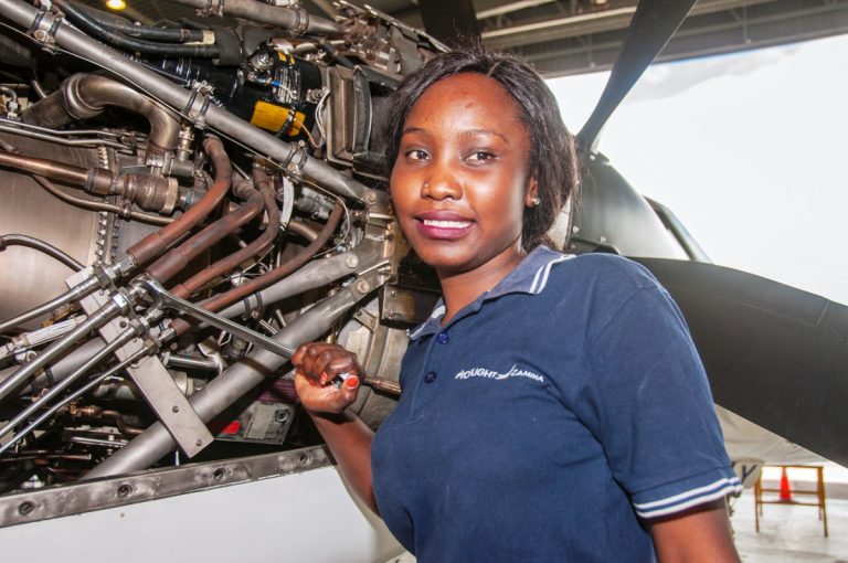 Proflight’s female engineer is flying high in a man’s world