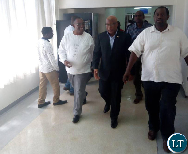 Dr Mumba arriving at CfB Medical Centre