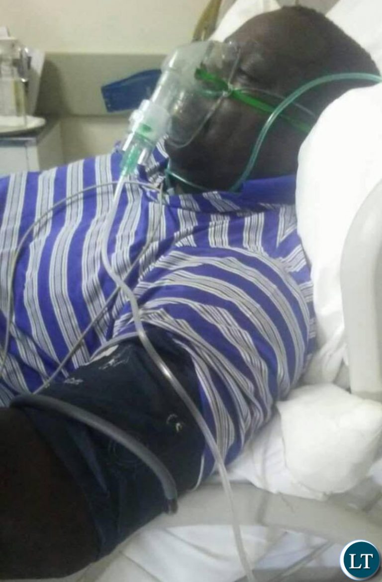 Chishimba Kambwili Deported from Zimbabwe to Zambia And Hospitalized