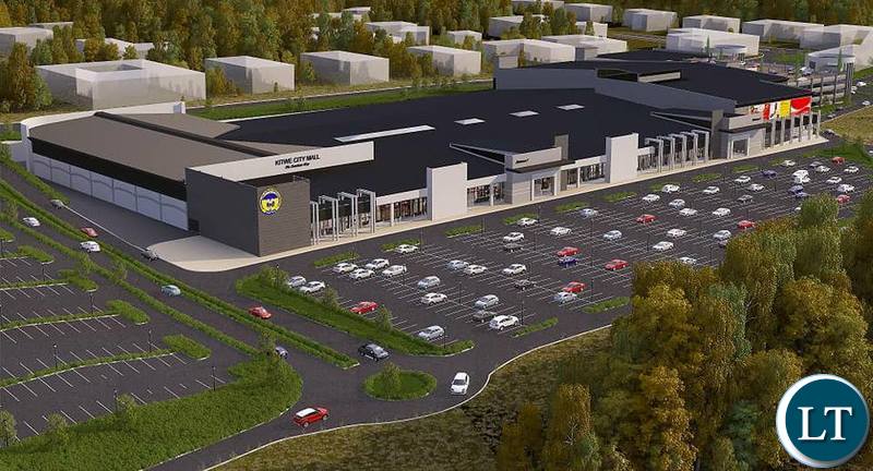 Artistic impression of ECL Mall in Kitwe
