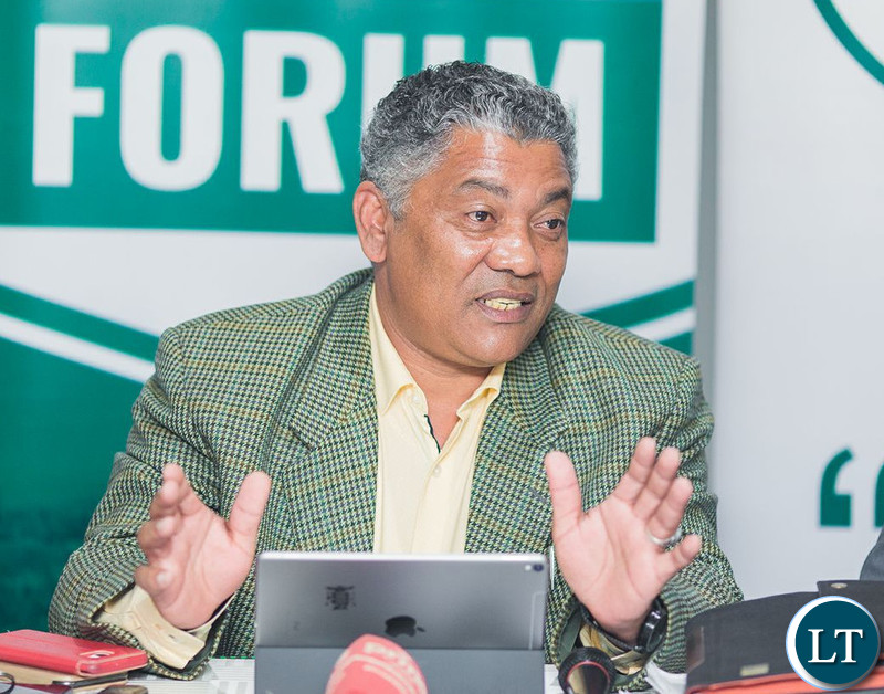 Justice Minister Given Lubinda