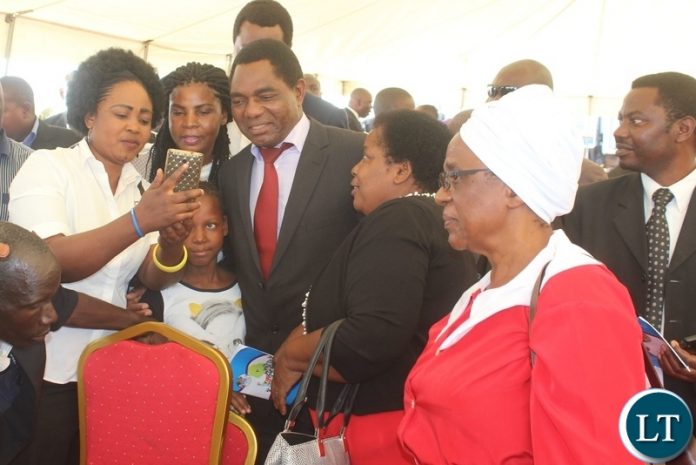 HH at the New Apostolic Church Divine Service at Nakatindi Church grounds