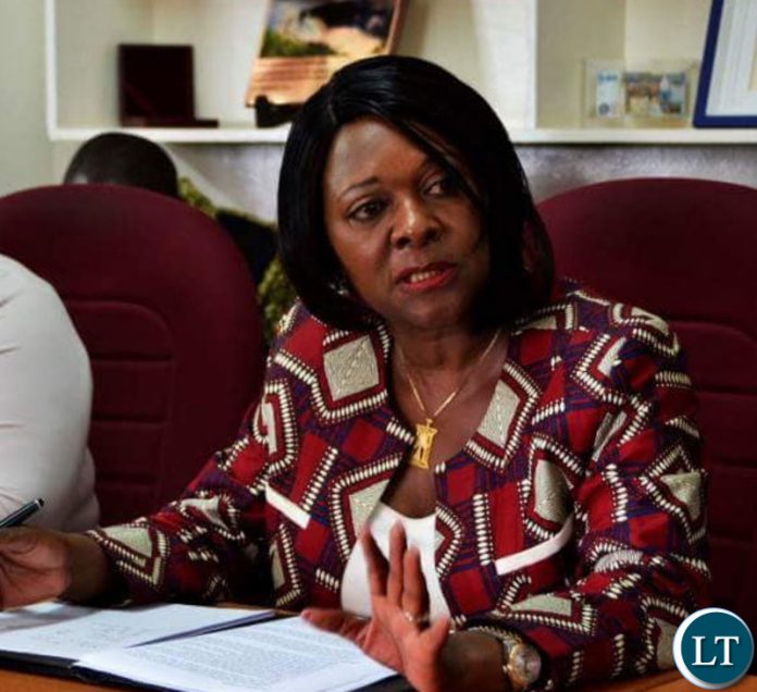 Finance Minister Margaret Mwanakatwe