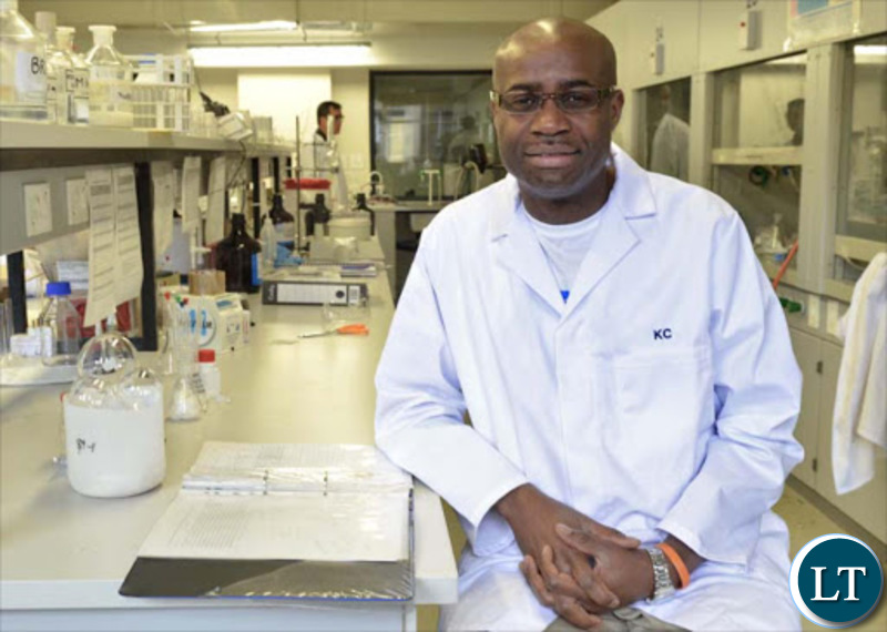 Prof Kelly Chibale at the University of Cape Town.