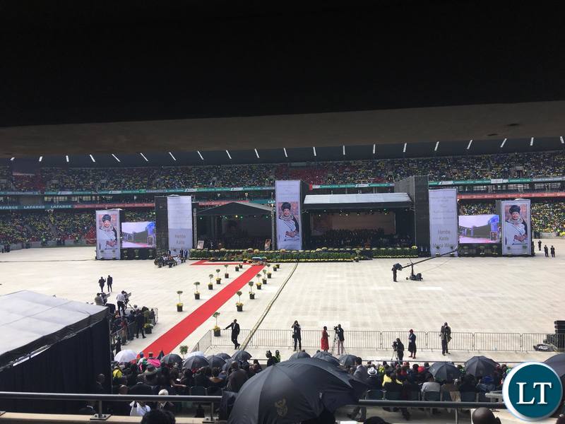 Winne Mandela's Funeral