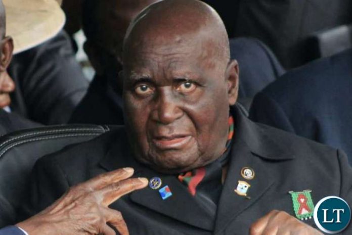 First Republican President Kenneth Kaunda