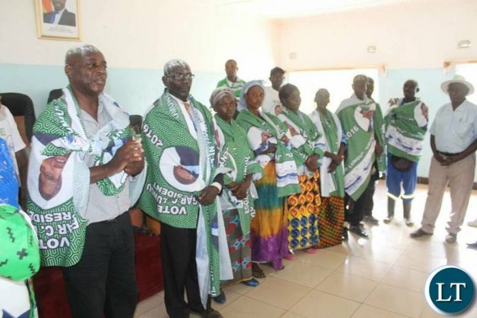 Defection of Forum for Democratic Development ( FDD) Copperbelt province trustee Mandih Musonda