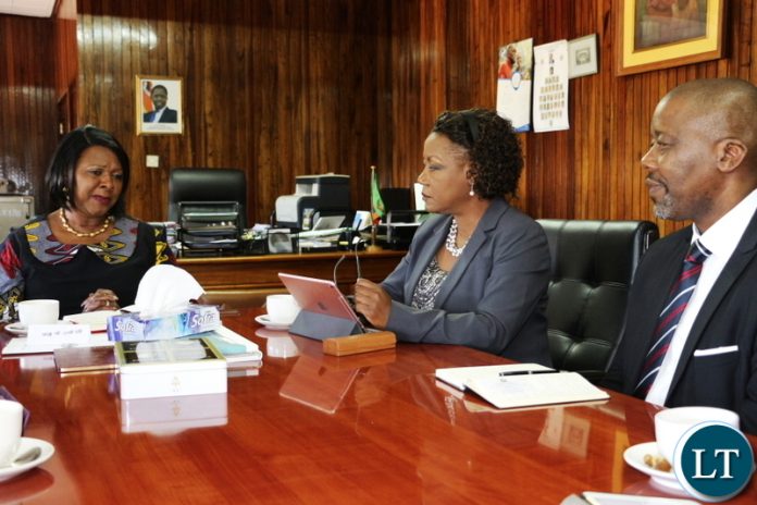 Barclays Africa Deputy Managing Director PETER MATLARE at the FInance Minister's office