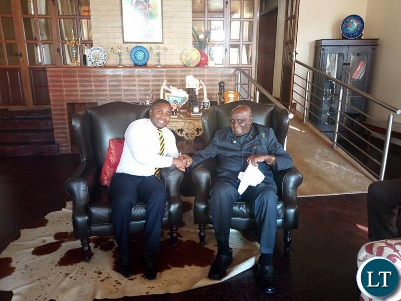 Jackson Silavwe with KK