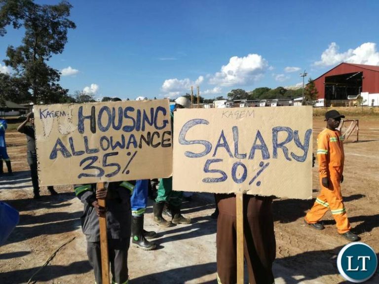 Unionized Kagem Mining Employees to receive a 10% increase in basic salary for 2020