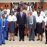 President Edgar Lungu Pose with Recipients of Honours and Awards at State house during the African Freedom day 08I4067