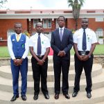 President Edgar Lungu Pose with Recipients of Honours and Awards at State house during the African Freedom day08I4214
