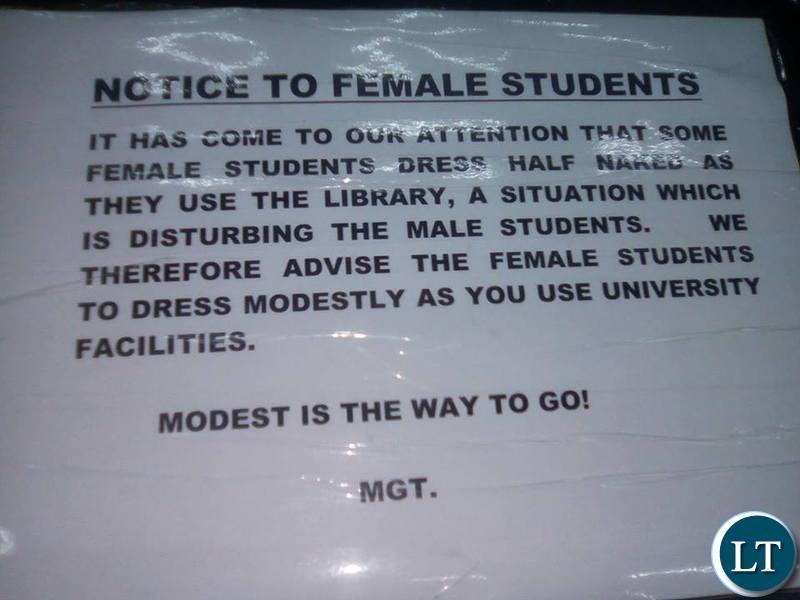 UNZA Notice