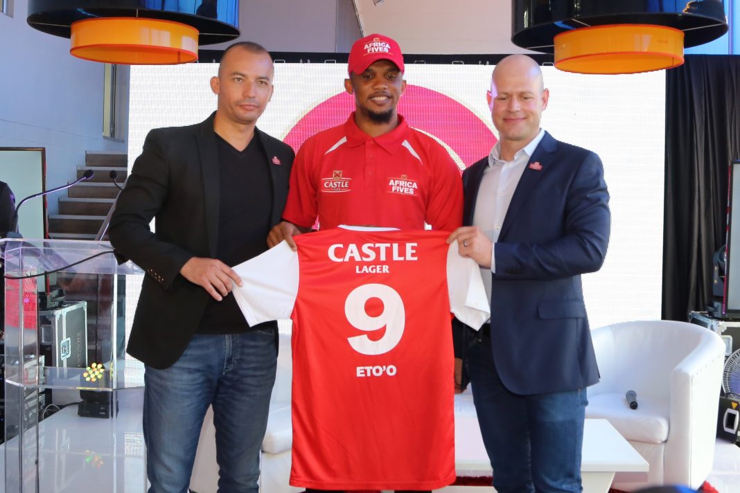 Samuel Eto’o heading to Lusaka this weekend for Castle 5’s Finals