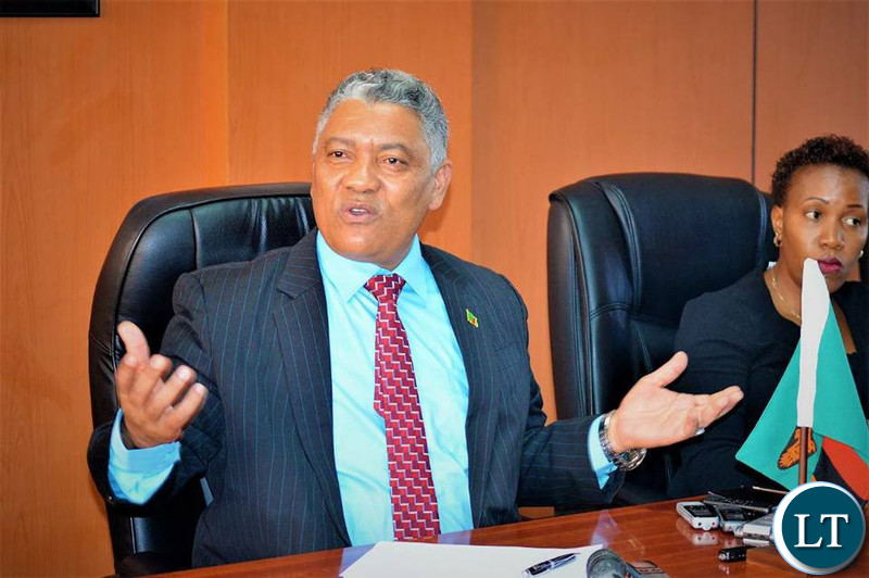 Justice Minister Given Lubinda