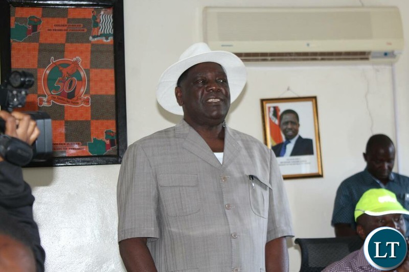 North Western Province Permanent Secretary Ephraim Mateyo