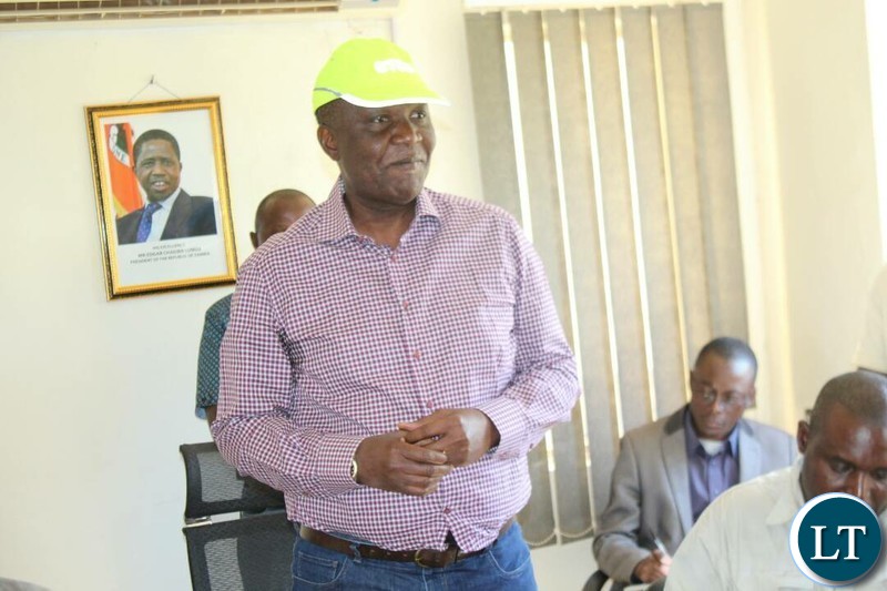 Works and Supply Minister Felix Mutati