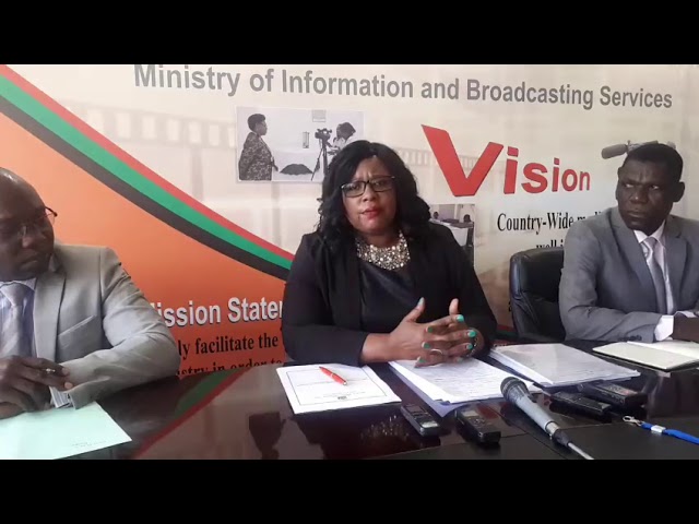 Press Briefing by Minister of Information Dora Siliya