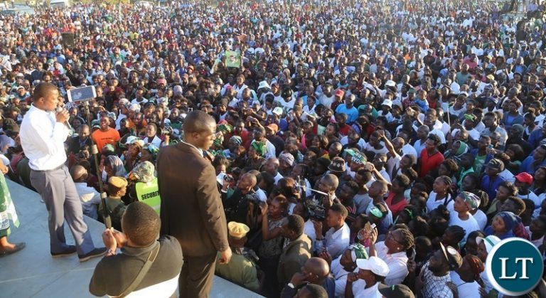 PF and UPND Chilanga last rallies in Pictures