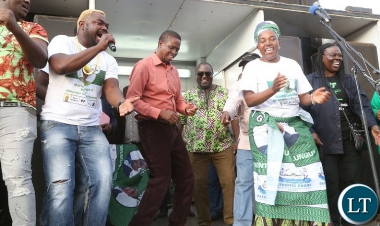 President Lungu urges Chilanga voters to pick a candidate that is morally upright and can solve their problems