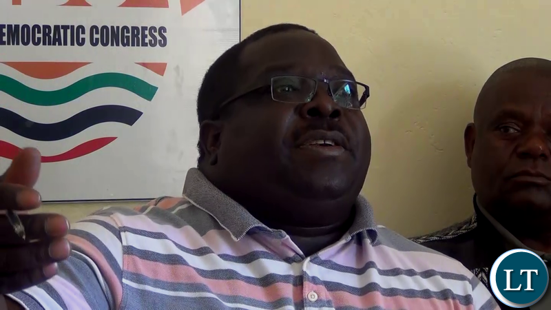 Chishimba Kambwili.