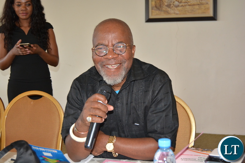 First Chairperson for the Zambia Centre for Interparty Dialogue-ZCID Dr Katele Kalumba