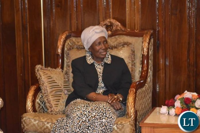 Vice President Inonge Wina