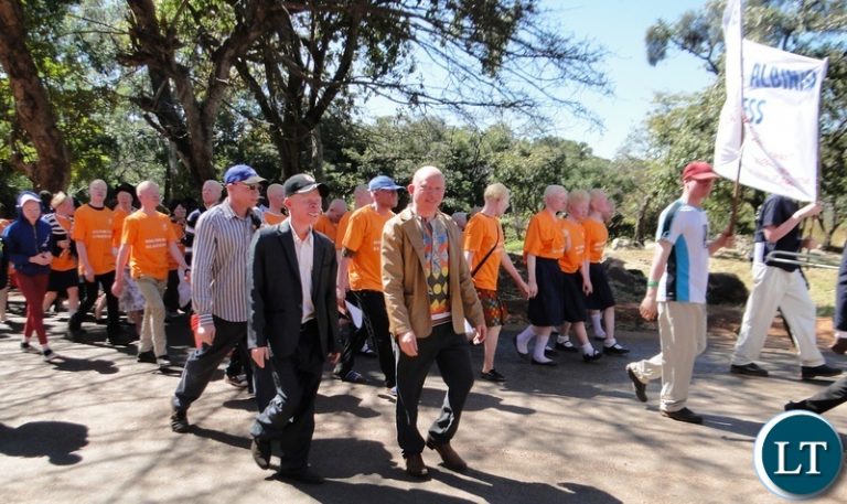 Persons with Albinism in Zambia living in fear