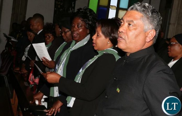 PF Ministers are the Funeral of Gender Minister Victoria Kalima