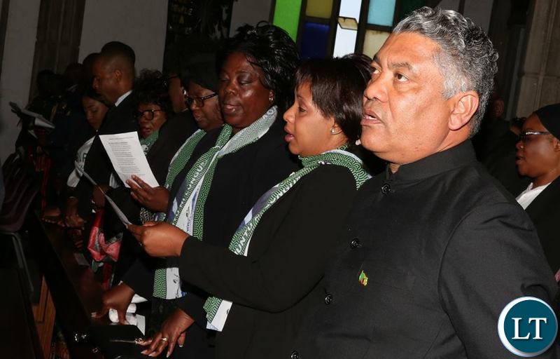 PF Ministers are the Funeral of Gender Minister Victoria Kalima