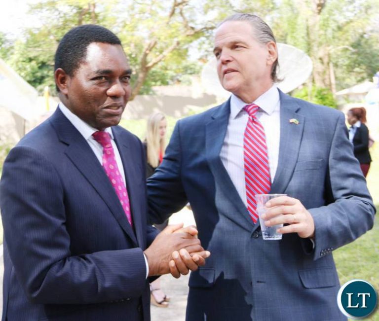 I’m shocked that President Lungu is asking the US to recall its Ambassador to Zambia-HH