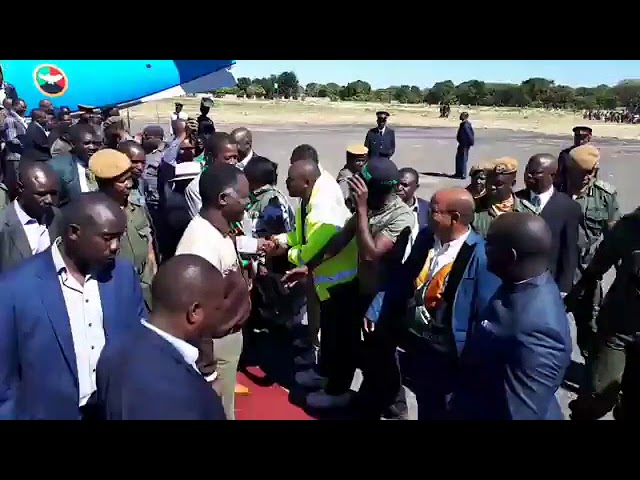 President Lungu in Western Province for a 3 days working visit