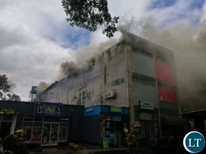 Club Vegas Annex on Fire