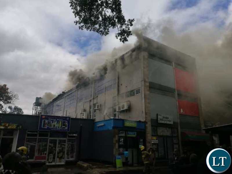 Club Vegas Annex on Fire